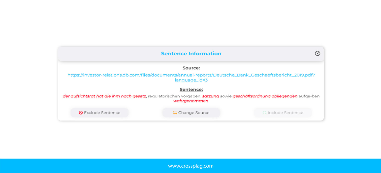 Translation plagiarism Humanbased translation case study Crossplag