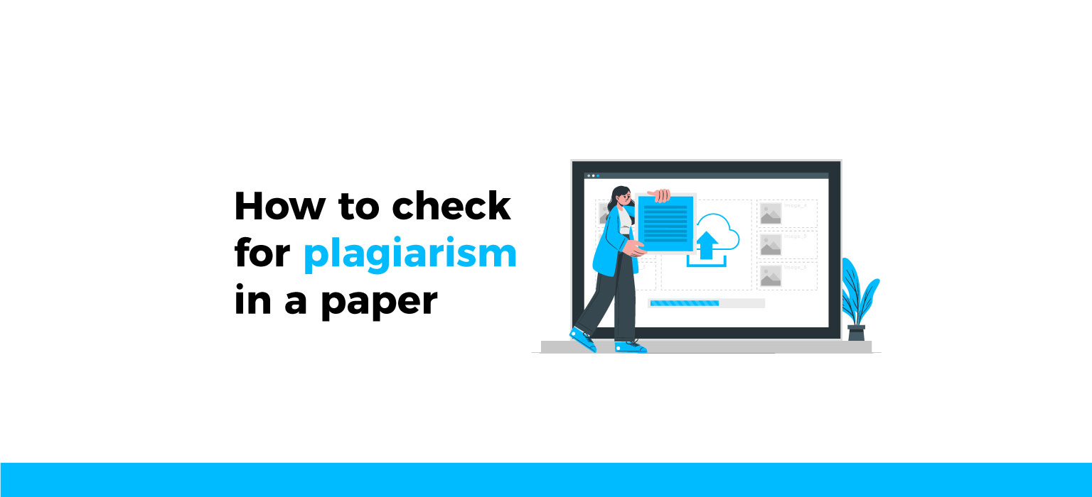 How to check for plagiarism in a paper