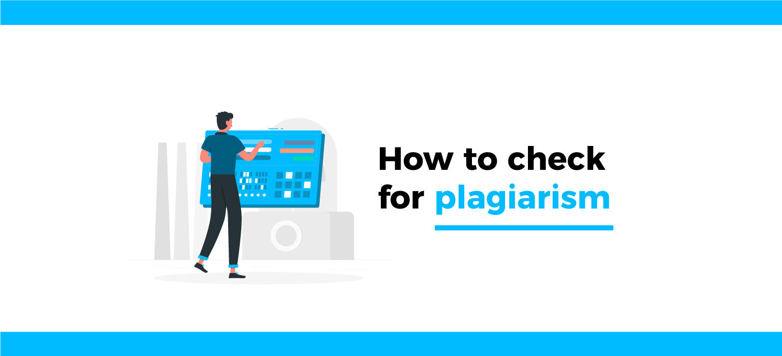 How to check for plagiarism 