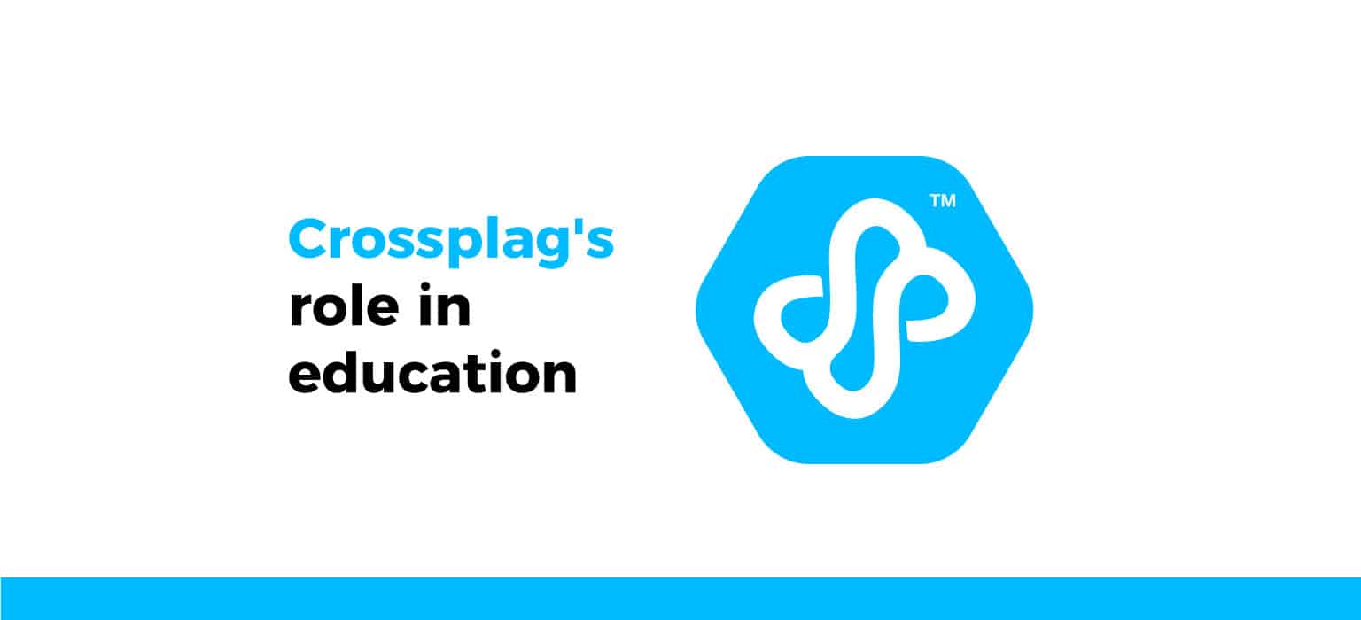 Crossplag's role in education