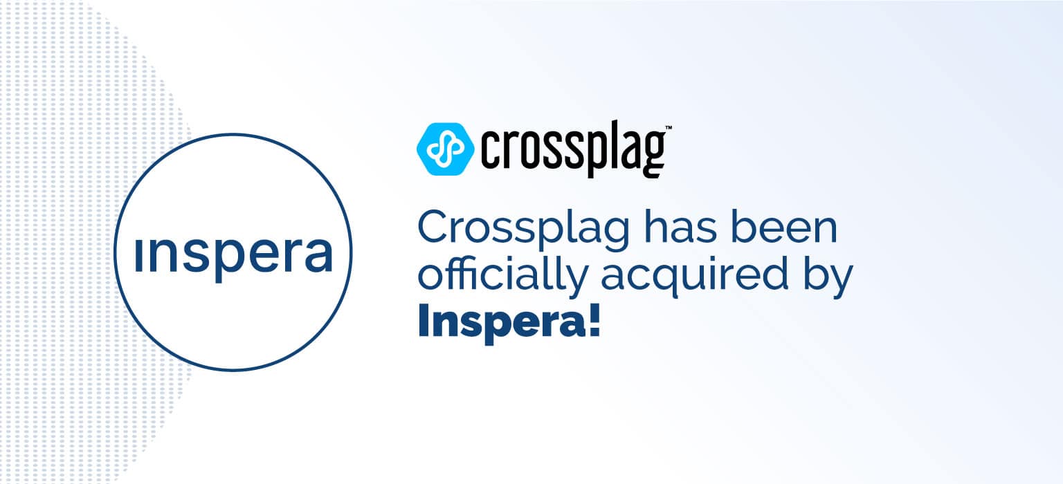 Crossplag has been officially acquired by Inspera!